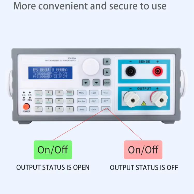 Programmable Linear Dc Power Supply 30V 10A - Fuente de alimentación CC lineal regulada