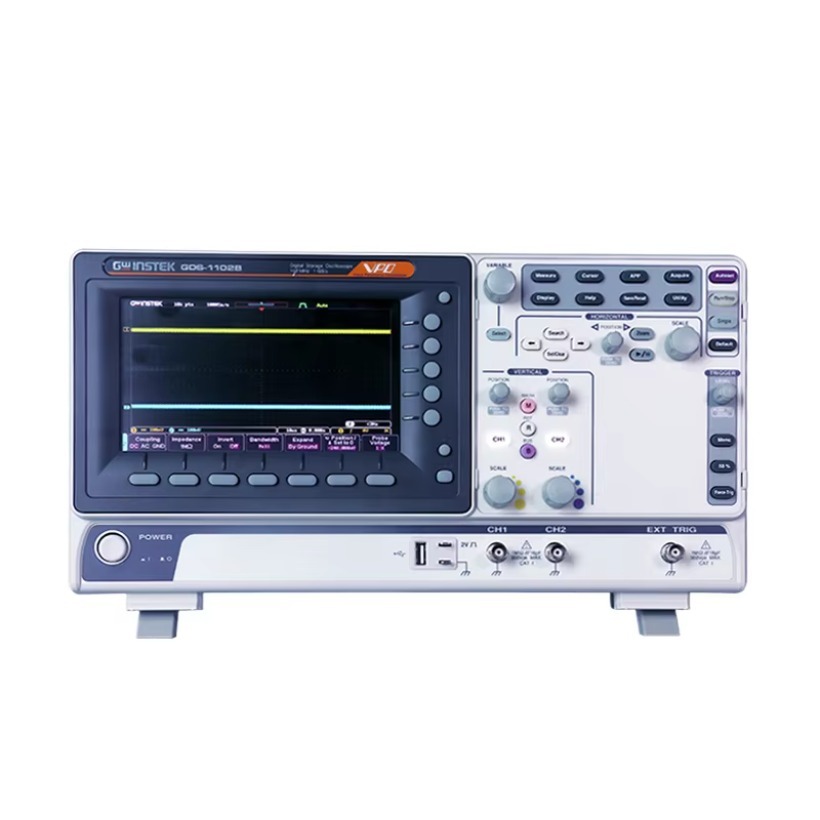 Digital Storage Oscilloscope 4 Channel 100Mhz - Osciloscopio de Almacenamiento Digital GWInstek GDS-1102B,