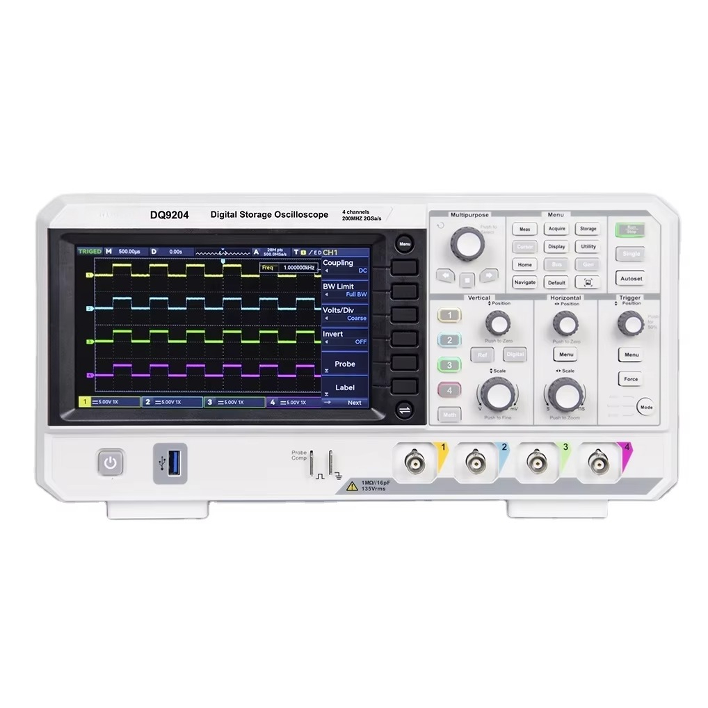 Osciloscopio Digital DQ9104 DQ - Digital Storage Oscilloscope 4 Channel 100Mhz reseña y precio