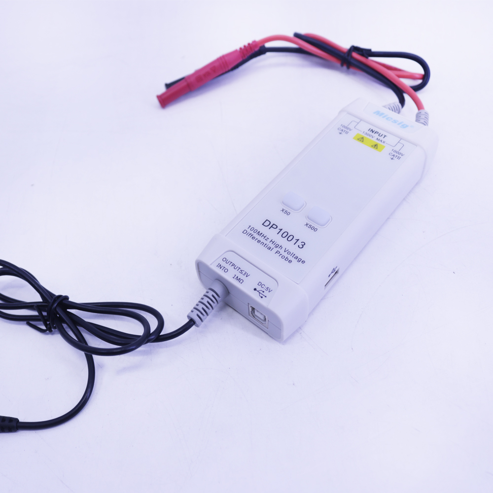 Micsig Osciloscopio DP10013 13 - High Voltage Differential Probe 100Mhz 1300V reseña y precio