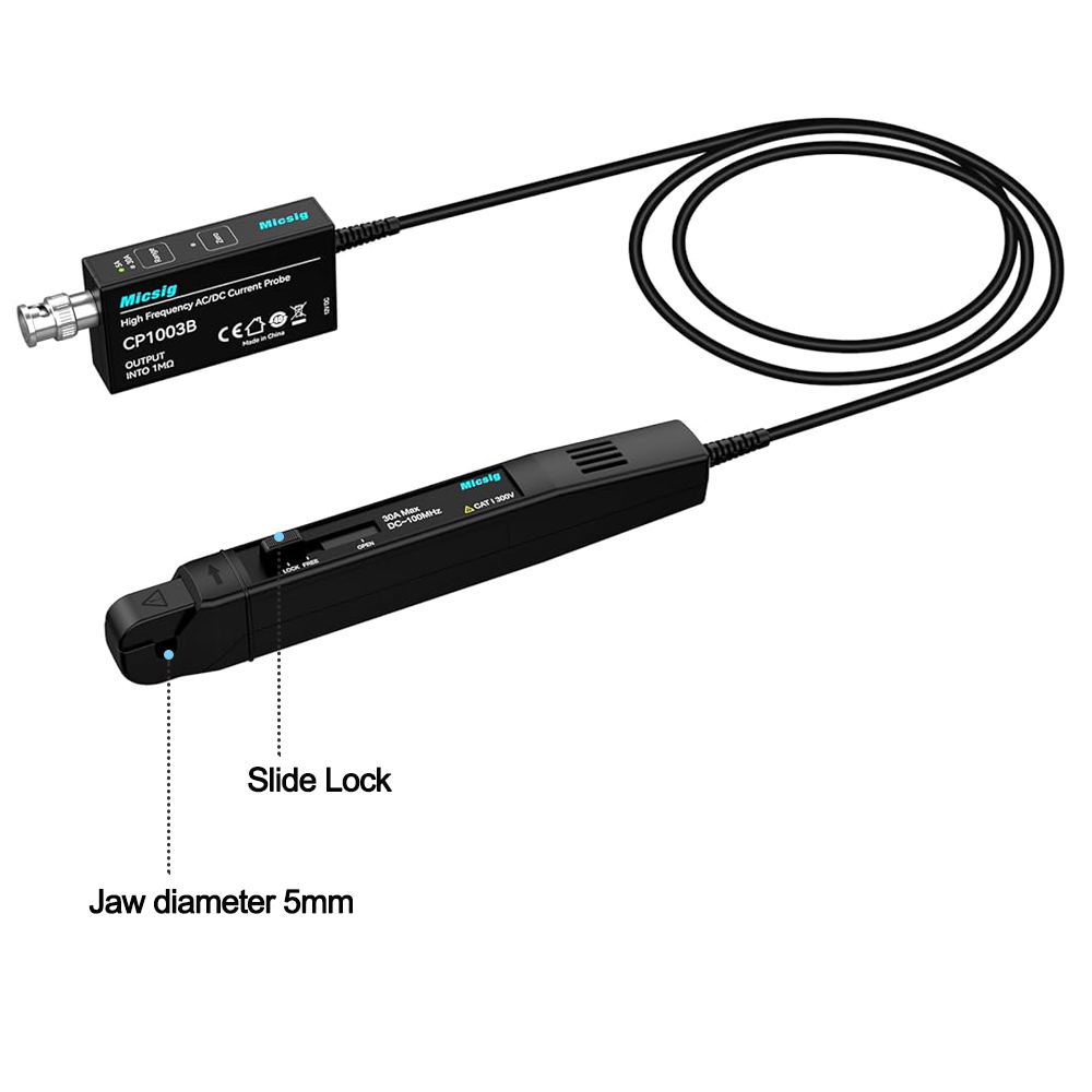 Sonda de Corriente CA/CC de Al - Current Probe Ac Dc 50Mhz Oscilloscope reseña y precio