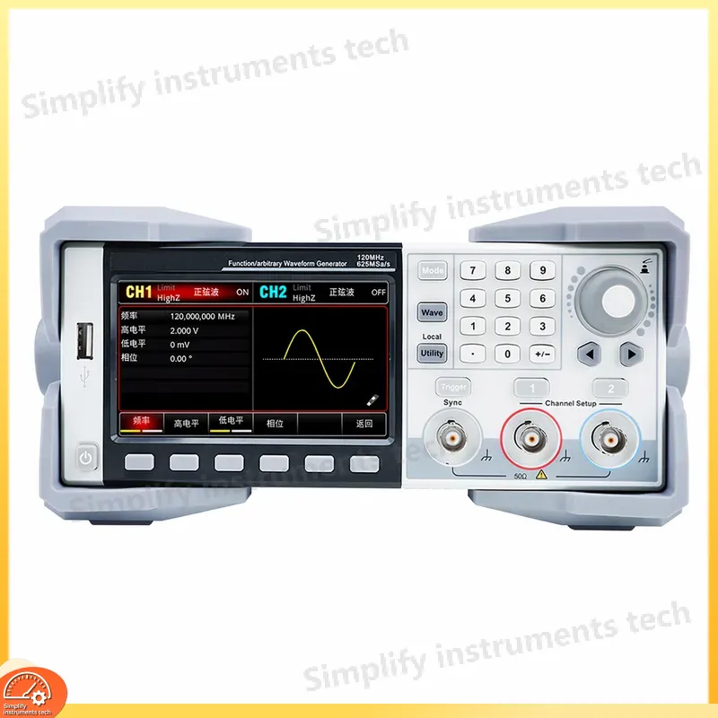 Generador de Funciones de Alta - Dual Channel Arbitrary Waveform Function Generator 60Mhz reseña y precio